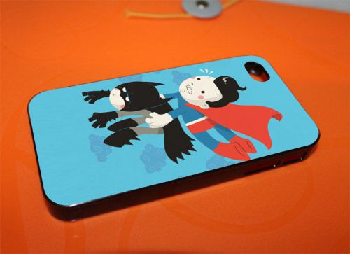 Batman Superman Cute Cartoon Flying Cases for iPhone iPod Samsung Nokia HTC