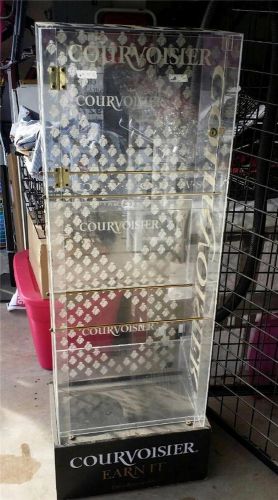 Courvoisier Branded Plexiglass Display Case, USA Seller