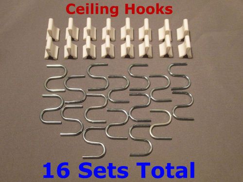 16 Drop Ceiling Grid Suspend It Ceiling Hook Clip Plastic Light Duty