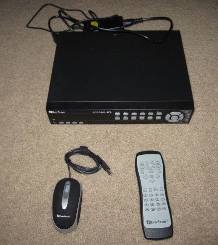 ECOR264-4F2 - 4-channel H.264 DVR (500 GB) with remote and mouse