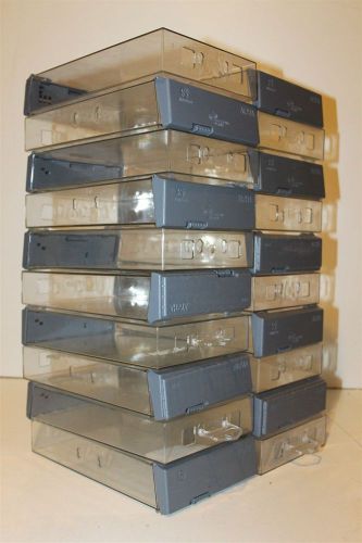 Alpha Security Boxes Lot of Twenty 9&#034; x 5.75&#034; x 1.75&#034; Great Condition