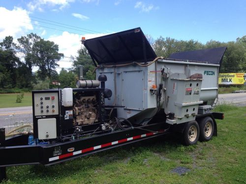 Fecon Mulch Coloring Unit Compost Soil Demo Unit 7 Hours Remote