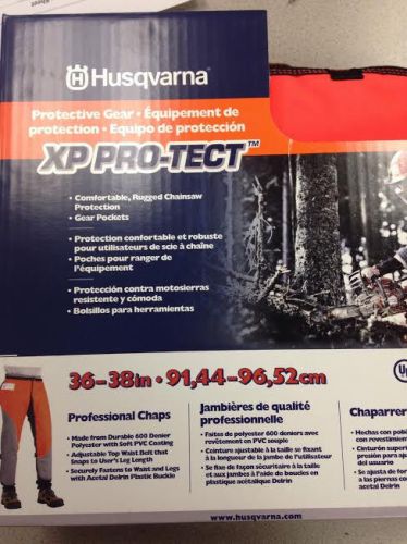 Husqavarna pro forest wrap chaps orange #531 30 95-68 for sale