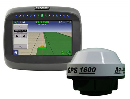 Ag leader compass with 1600 gps reciever lightbar field mapping for sale