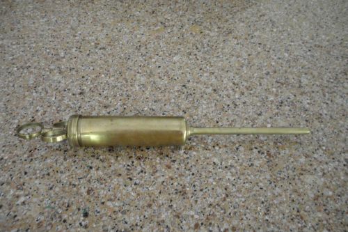 Solid brass cattle isumulator  still works great for sale
