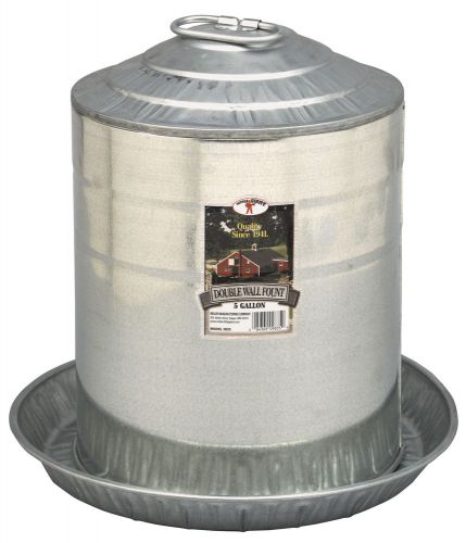 Miller Manufacturing 9835 5 Gallon Double Wall Fount