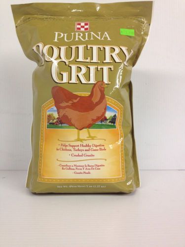 Purina Poultry Grit Helps Support Health digetion in Chickhen, Turkey  Game Bird