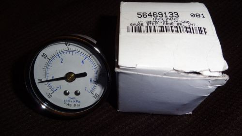 Pressure gauge 2 inch  30-0-100 hg psi for sale