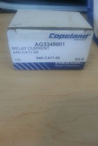 Copeland Relay Current, part #940-C411-66