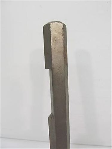 Clay Spade 3 1/4&#034; x 15 1/4&#034; OAL - 1 1/4&#034; Hex Shaft