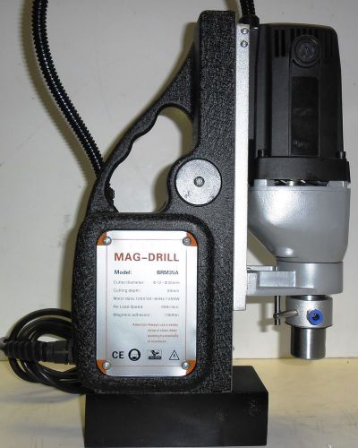 Auction black brm-35a-b by bluerock ® tools - magnetic drill - mag drill new for sale