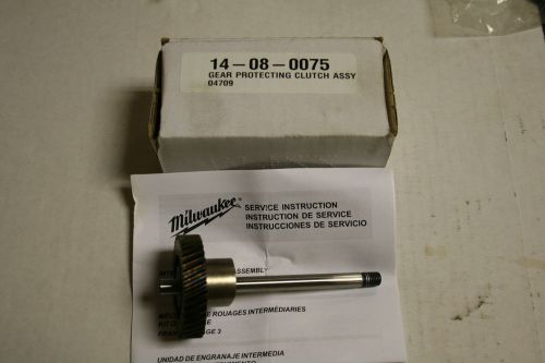 New Milwaukee Gear Protecting Clutch Assembly/ Part # 14-08-0075