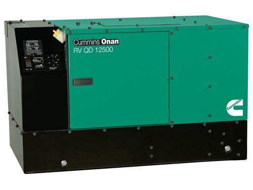Cummins Onan,  12.5 HDKCB-11506, RV Deisel Generator 120/240V  60Hz