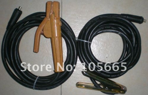 2 meters electrode holder and 2 meters earth clamp for welder welding machine for sale