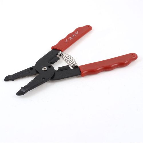 Plastic coated handle metal wire stripper cutter 10-18awg plier 16cm for sale