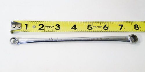 Snap on xdh1012a 15 degree offset double box end wrench 5/16 x 3/8 for sale