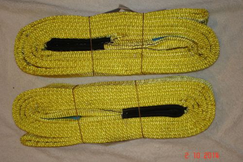 &#034;new&#034;  2  x  6 meter  (3000kg)  lifting /webbing slings/straps for sale
