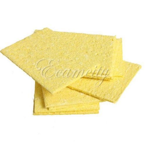 10x Soldering Replacement Sponges Solder Iron Tip Welding PCB Cleaning Pads