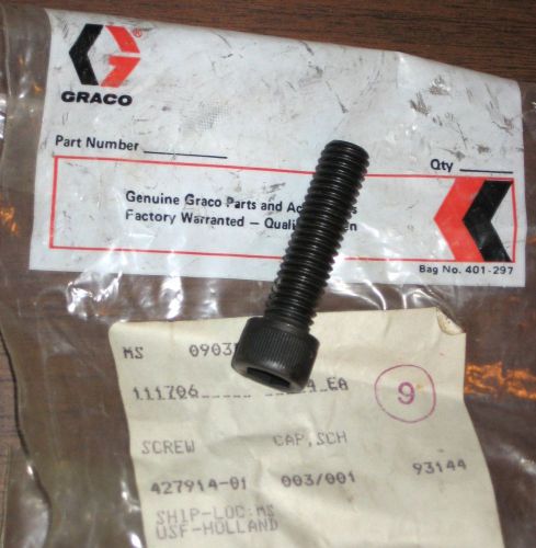 Graco Capscrew 111706 111-706 for Various Airless Paint Sprayers