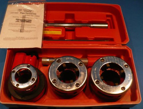Central forge pipe thread kit 5 piece set 3 dies for sale