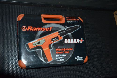 NEW Ramset Semi-automatic Powder Fastening Systems COBIII Cobra Fastening Tool