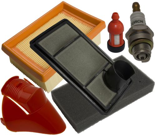 Air Filter Set, Fuel Filter, Stop, Spark Plug,Service Kit Parts Fits STIHL TS400