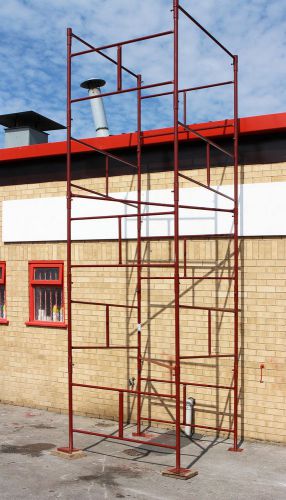 Used d.i.y steel scaffold tower scaffolding tower 9x4x18&#039;wh hd for sale
