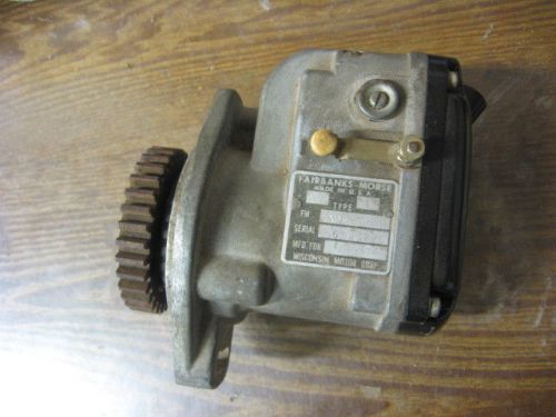 HOT Refurbished Wisconsin AGND Engine Y-107 Fairbanks Morse XD1B7R Magneto