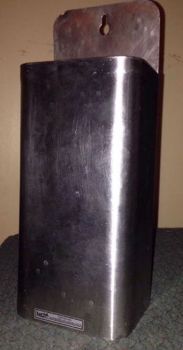 Infra stainless steel commercial bar bottle cap catcher.  bin isb10 1/2&#034; tall for sale