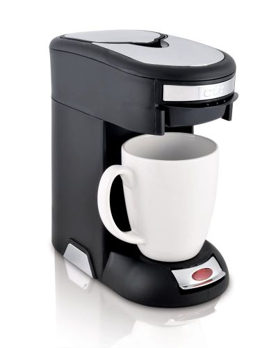Cafe valet black/silver single serve coffee brewer, exclusively for use with... for sale
