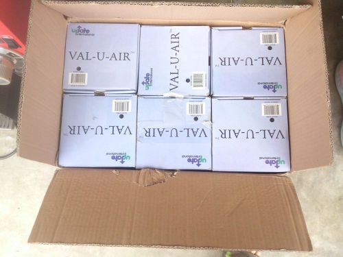 Lot of 6 Update Val-U-Air NVAP-22BK 2.2 Liter Air Pot Black Push Button Top