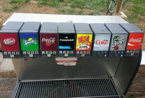 Commercial Coca Cola soda machine 8 Head Dispenser