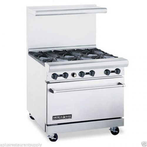 American range 6 burner range w/ 26-1/2&#034; oven brand new for sale