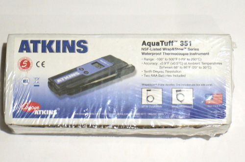Cooper Atkins 351 AquaTuff Waterproof Thermometer Needle Probe Thermocouple