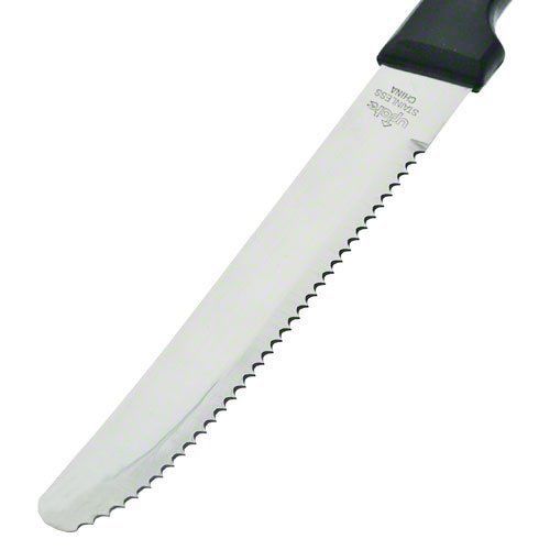 Sk-20p rounded tip steak knife with plastic handle outback/tbonz style 6 knives for sale