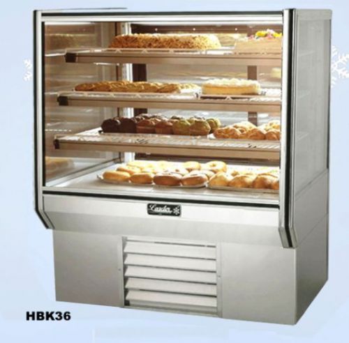 BRAND NEW! LEADER HBK36 - 36&#034; REFRIGERATED BAKERY DISPLAY CASE