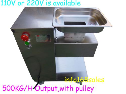Home Restaurant Use Electric Stainless Steel diced meat slicer cutting machine