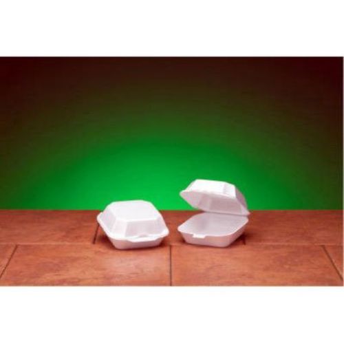 GEN-PAK CORP. Versatile foam food containers with hinged lid. &#034;Includes 500 per