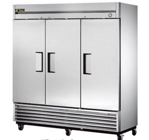 New true t-72f t-series commercial 3-door reach-in freezer 115v for sale