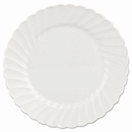 Classicware 6&#034; White Plastic Plates, 180 Plates (WNA CW6180W)