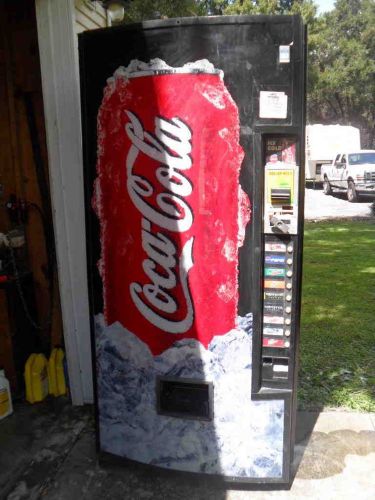 Dixie-Narco DNCB 414 Coke Cola 9 Select Multi Price Soda Pop Vending Machine