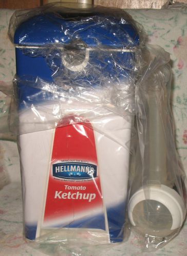 Hellmanns Pump Station 2 Ketchup Condiment Dispenser