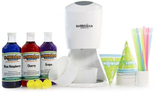 Shaved ice snow cone machine hawaiian party package summer fun cup seasonal for sale