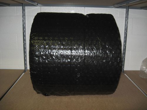Large 1/2&#034; recycled black bubble, 24&#034; x 125&#039; per order - ships free! for sale