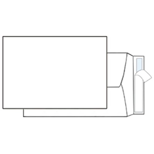 Item 809 10 x 15 Tyvek White Envelope Peel &amp; Seal flap, 100 per box