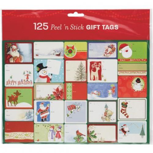 125CT 1&#034; GIFT TAGS 979423