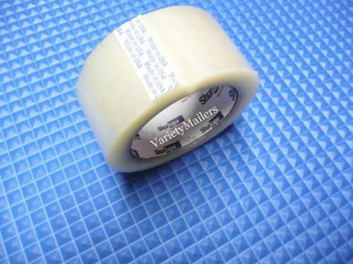 1 ROLL CLEAR POSTAL CARTON SEALING TAPE  2 INCH x 330 FEET  1.6 mil  MADE IN USA