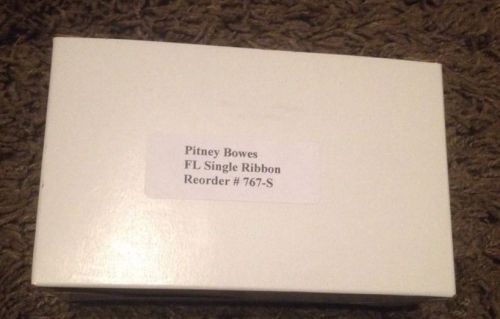 Genuine Pitney Bowes Ribbon Cassette 767-S PostPerfect B700 Meter Mail Machine
