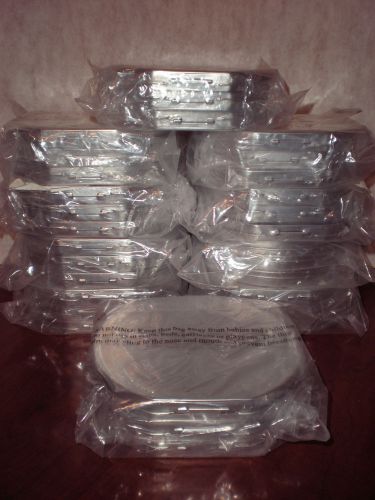 Tin CD and DVD containers - Hinged 10 packs of 3 for a total of 30 pieces