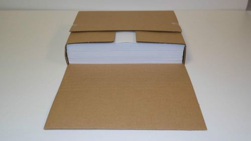 25 Lots Reverse Tuck Boxes Mailer Cartons Kraft Durable Folding Shipping Box